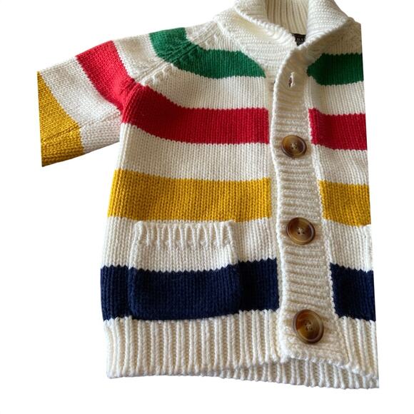 Hudson’s Bay Button-down Sweater Toddler size 12-18 months pre-owned - Picture 5 of 8